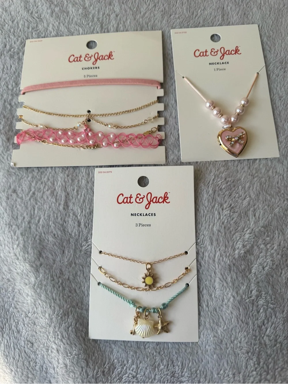 Lot of 9 Cat & Jack Kids Necklaces and Chokers